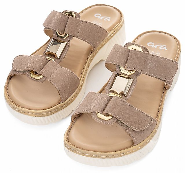 Ara Pantolette "CAPRI", Plateau, Sandale, Sommerschuh in Weite G (= weit) günstig online kaufen