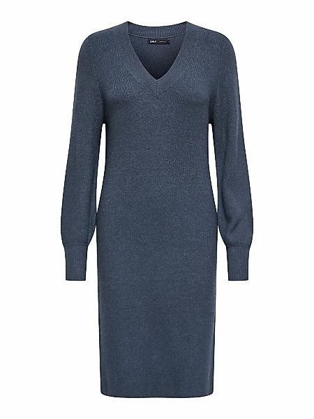 ONLY Strickkleid "ONLKATIA LS V-NECK DRESS NCA KNT" günstig online kaufen