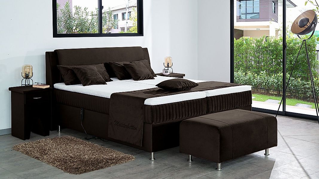 Meisterbetten Boxspringbett Mari (mit Motor, 7-Zonen günstig online kaufen