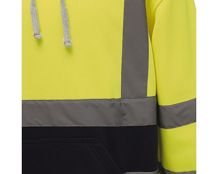 YOKO Warnschutz-Shirt Herren Hi Vis Pull-Over Hoodie / EN ISO20471 Klasse 3 günstig online kaufen
