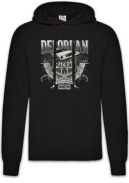 Urban Backwoods Hoodie Car Time Machine Herren Hoodie Back Zurück To The Di günstig online kaufen