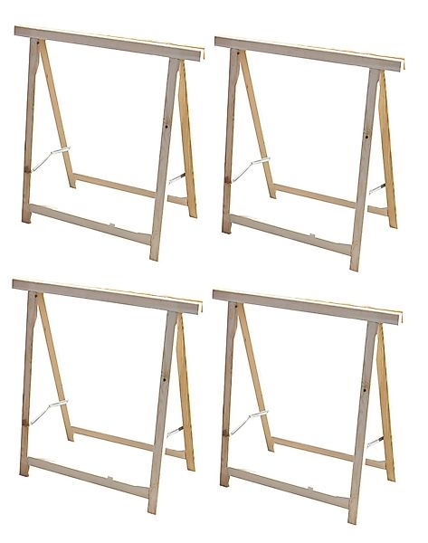 dynamic24 Werkbank, (4er Set), 4x Holz günstig online kaufen
