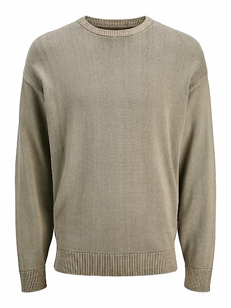Jack & Jones Rundhalspullover "JJECHARGE FADED KNIT CREW NECK NOOS" günstig online kaufen