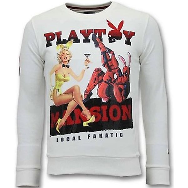Lf  Sweatshirt The Playtoy Mansion White günstig online kaufen