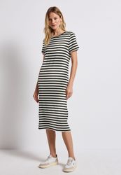 STREET ONE Shirtkleid Ohne Taschen mit Rundhalsausschnitt günstig online kaufen