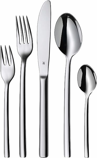 WMF Besteck-Set "Miami in eleganter Optik, ergonomische Haptik, Wellenschli günstig online kaufen