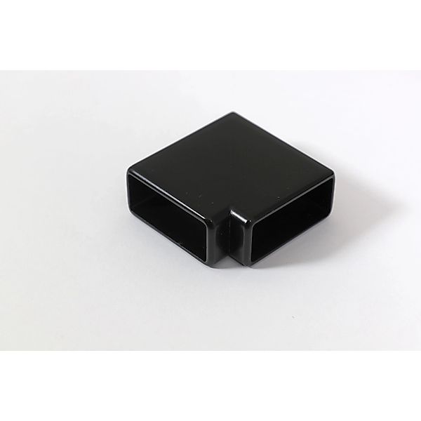 Winkel 90° horizontal für Handlauf Alu Schwarz günstig online kaufen