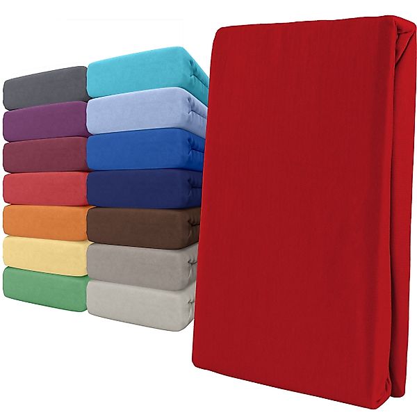 Leonado Vicenti Spannbettlaken Baumwolle Bettlaken auch für Boxspringbetten günstig online kaufen