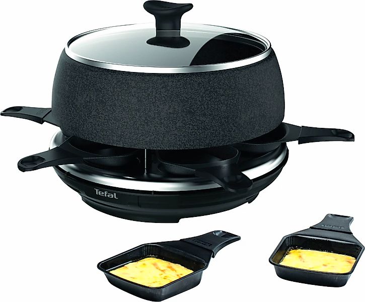 Tefal Raclette und Fondue-Set "Cheese n Co, 6 Raclettepfännchen, 850 W, für günstig online kaufen