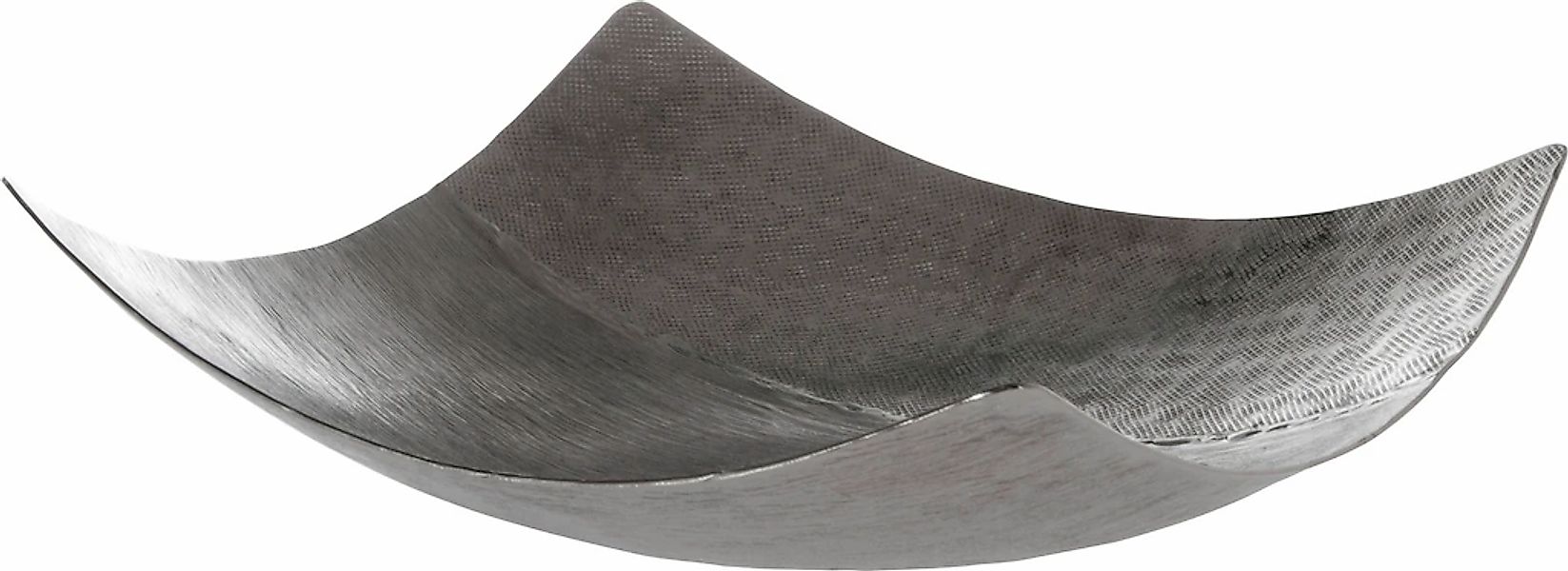 Myflair Möbel & Accessoires Dekoschale, Schale, silber, aus Metall, eckig, günstig online kaufen