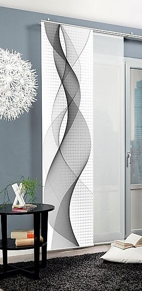 Vision S Schiebegardine OPALIA (1 St), Paneelwagen, blickdicht, HxB: 245x60 günstig online kaufen