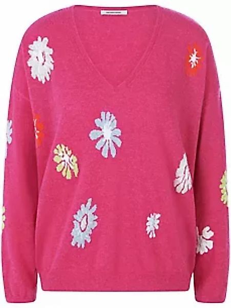 V-Pullover Peter Hahn pink günstig online kaufen