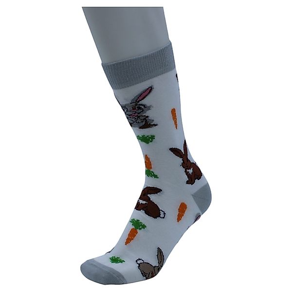 AbgeStrumpft Freizeitsocken Abgestrumpft Socken Hase (1 günstig online kaufen