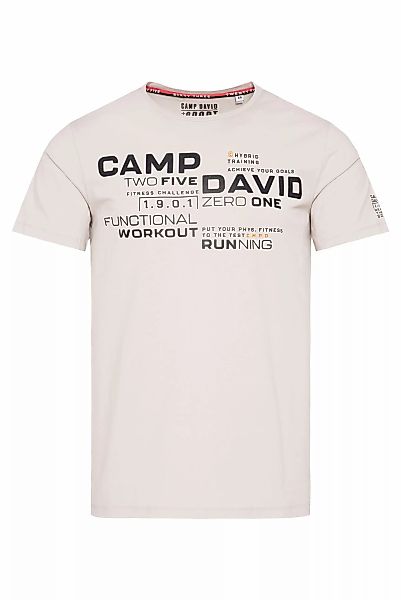 CAMP DAVID Rundhalsshirt, mit Baumwolle günstig online kaufen