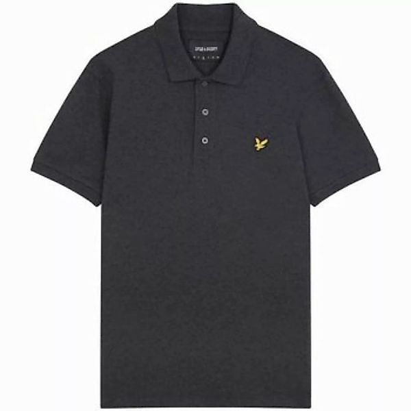 Lyle & Scott  T-Shirts & Poloshirts SP400VOG POLO-398 CHARCOAL MARL günstig online kaufen