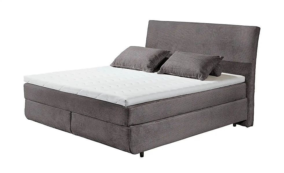 Boxspringbett  Kent ¦ braun ¦ Maße (cm): B: 185 H: 126 Betten > Boxspringbe günstig online kaufen