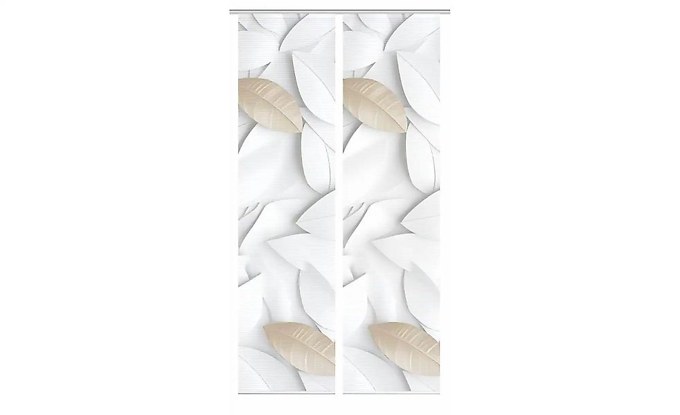 HOME in green Schiebegardine "LAIRA" Paneelwagen 2 Stk. tlg. SET DIGITALDRU günstig online kaufen