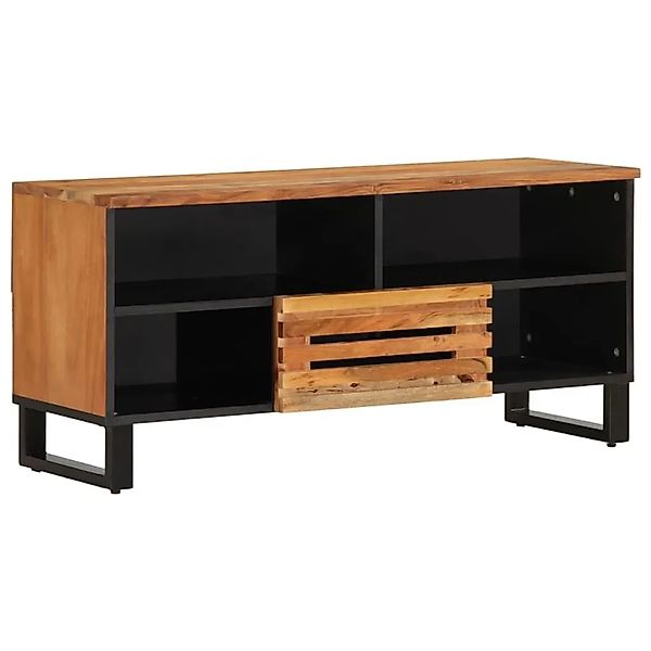 vidaXL TV-Schrank 100x34x46 cm Massivholz Akazie 377515 günstig online kaufen