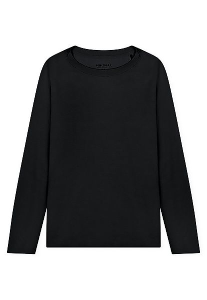 Schiesser Pyjamaoberteil Langarmshirt günstig online kaufen