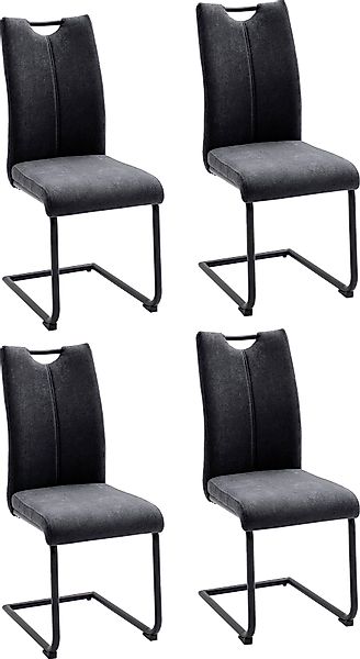MCA furniture Freischwinger »Adana«, 4 St., (4er-Set), Belastbarkeit 120 kg günstig online kaufen
