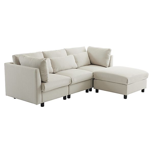 i@home Ecksofa Modernes Ecksofa mit Hocker, günstig online kaufen