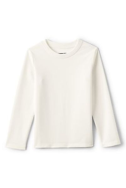 French Terry Pyjama-Shirt, Größe: 128-134, Elfenbein, Polyester, by Lands' günstig online kaufen