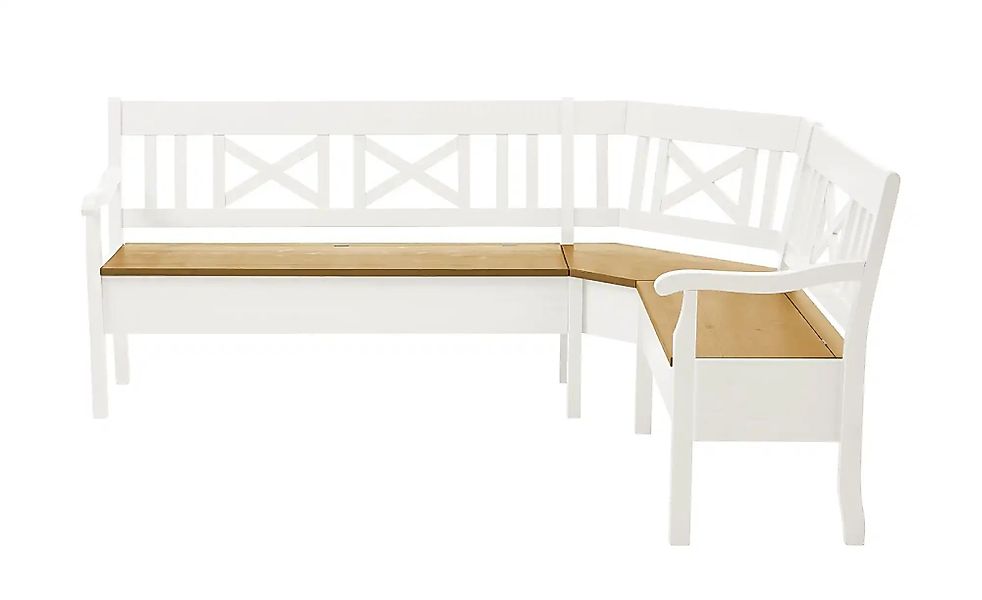 maison bleue Truheneckbank massiv Florian ¦ holzfarben ¦ Maße (cm): H: 93 B günstig online kaufen