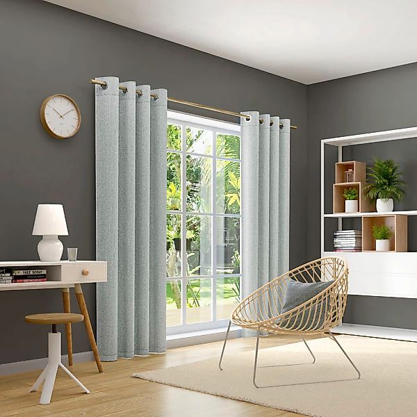 Neutex for you Vorhang "Monza Eco" Ösen 1 Stk. tlg. günstig online kaufen