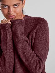 pieces Strickpullover PCJULIANA LS O-NECK KNIT günstig online kaufen