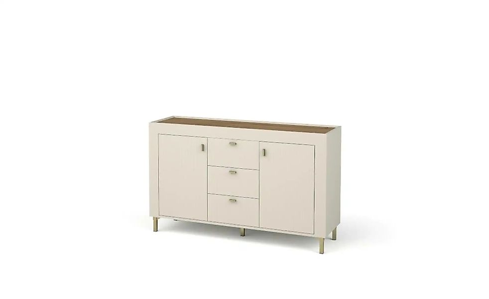 Sideboard  Mossa ¦ beige ¦ Maße (cm): B: 137 H: 84 Kommoden & Sideboards > günstig online kaufen
