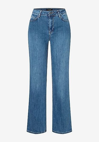MORE&MORE Bootcut-Jeans Wide Leg Denim Jeans günstig online kaufen