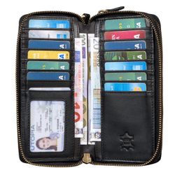 Benthill Geldbörse Damen Echt Leder Gross günstig online kaufen