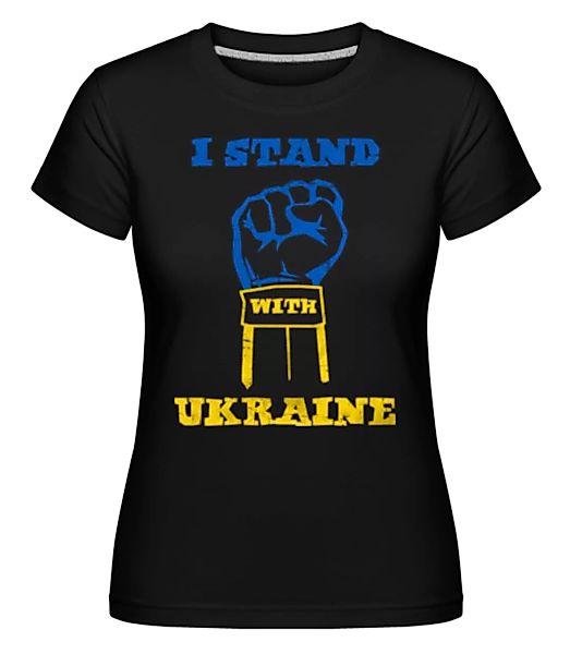 I Stand With Ukraine · Shirtinator Frauen T-Shirt günstig online kaufen