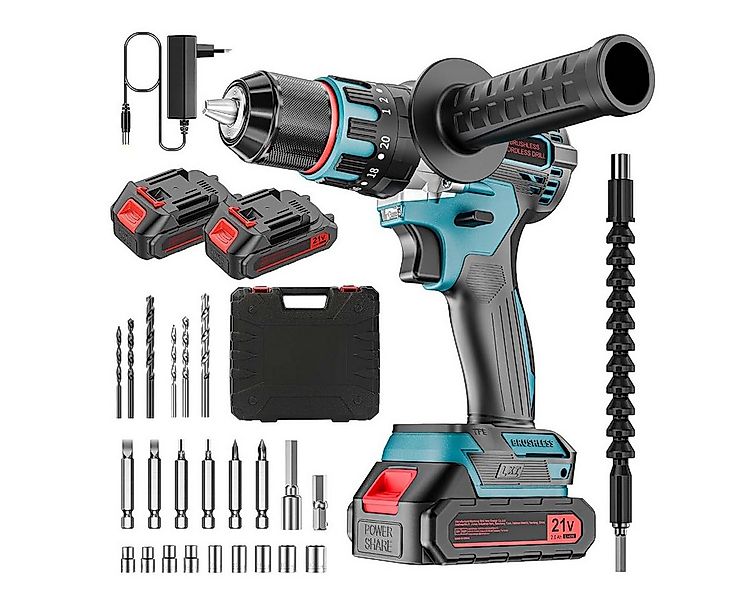 AeroAxis Schlagschrauber Akku-Schlagschrauber 21V Bürstenloser,Hohes Drehmo günstig online kaufen