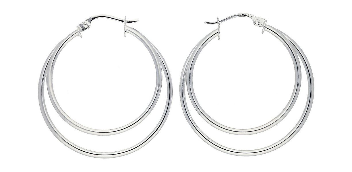 Vivance Paar Creolen Silbercreole günstig online kaufen