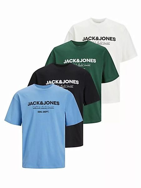 Jack & Jones T-Shirt Jack & Jones Herren 4er Pack T-Shirts JjGale Relaxed-F günstig online kaufen