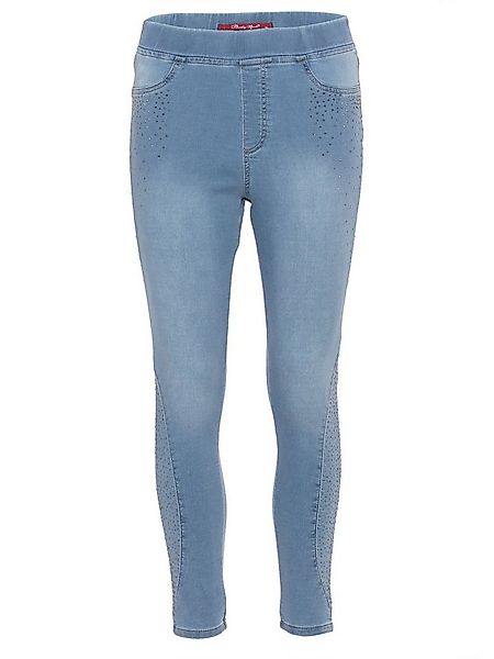 Body Needs Sweatjeans Jeggings figurbetont in Denim Optik günstig online kaufen