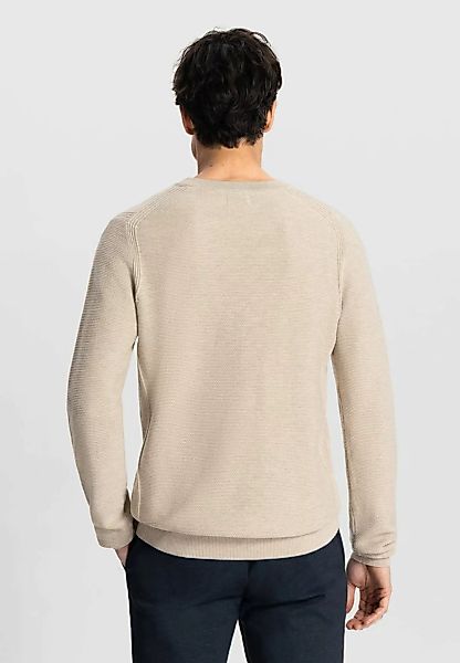 Dstrezzed Pullover Beige Melange - Größe XL günstig online kaufen