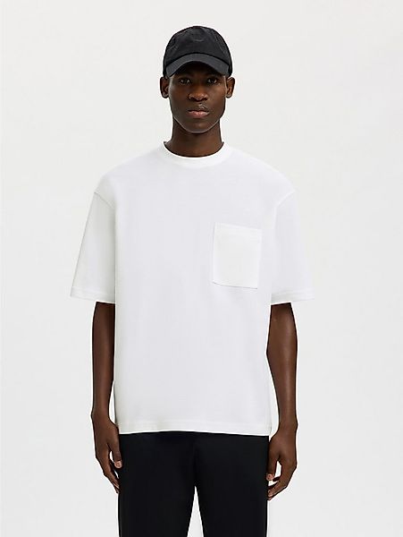 Selected T-Shirt SLHLOOSEOSCAR POCKET SS TEE NOOS günstig online kaufen