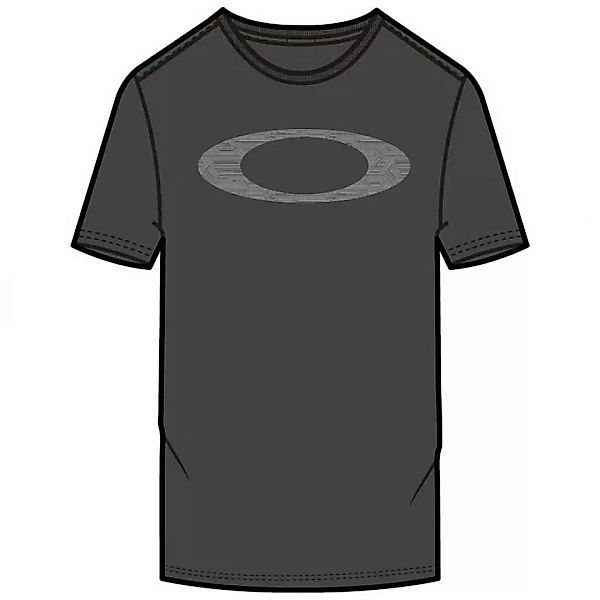 Oakley Apparel Embossed Ellipse Kurzärmeliges T-shirt XL Blackout günstig online kaufen