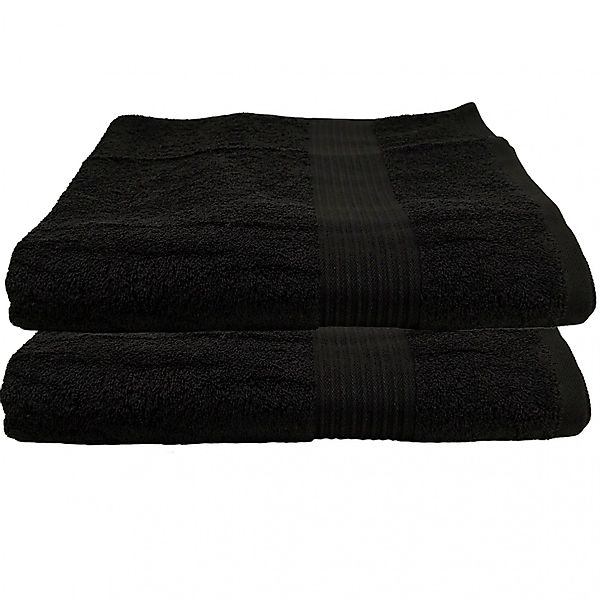 Julie Julsen Badetuch 2-Badetuch-Schwarz-Badetuch 100 x günstig online kaufen