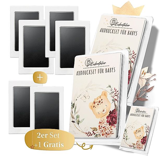 Eulentaler Einzelrahmen I Das Baby Abdruck Set XL (1 Set kostenlos) I, (3er günstig online kaufen