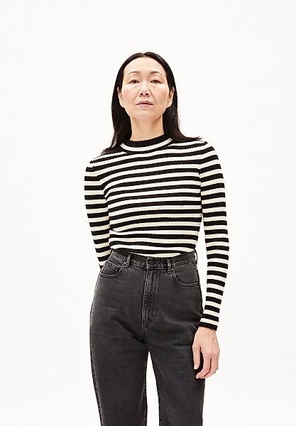 Armedangels Strickpullover ALAANIA STRIPED Damen (Fitted) Slim Fit aus Bio- günstig online kaufen