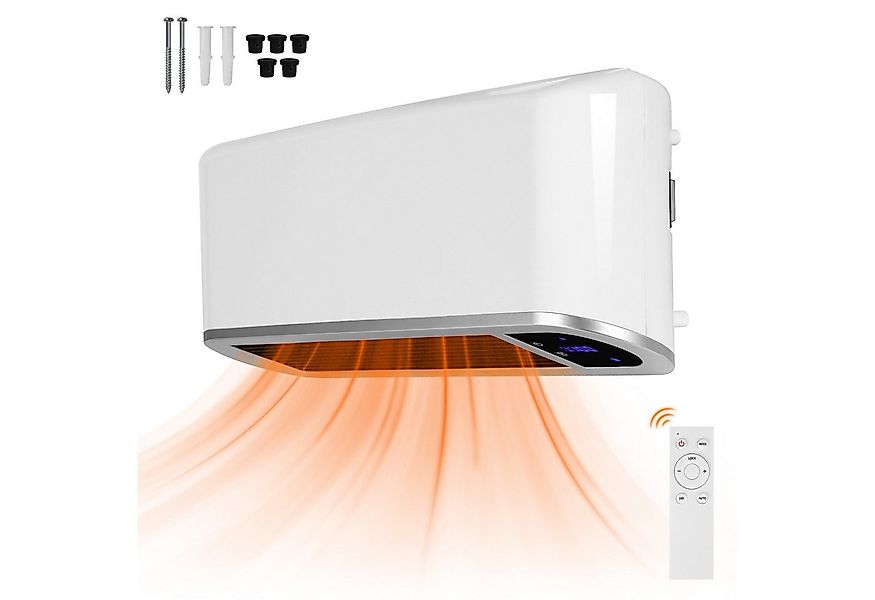 Clanmacy Keramikheizlüfter Wand Heizlüfter mit Timer Fenster-Offen-Erkennun günstig online kaufen