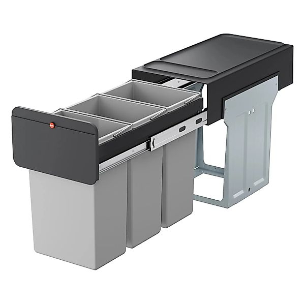 Hailo Einbau-Mülleimer EB-X Trio 30, günstig online kaufen