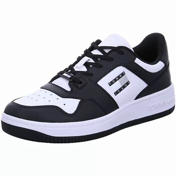 Tommy Jeans  Sneaker Basket LEather EM01165 BDS black Leather EM01165 BDS günstig online kaufen