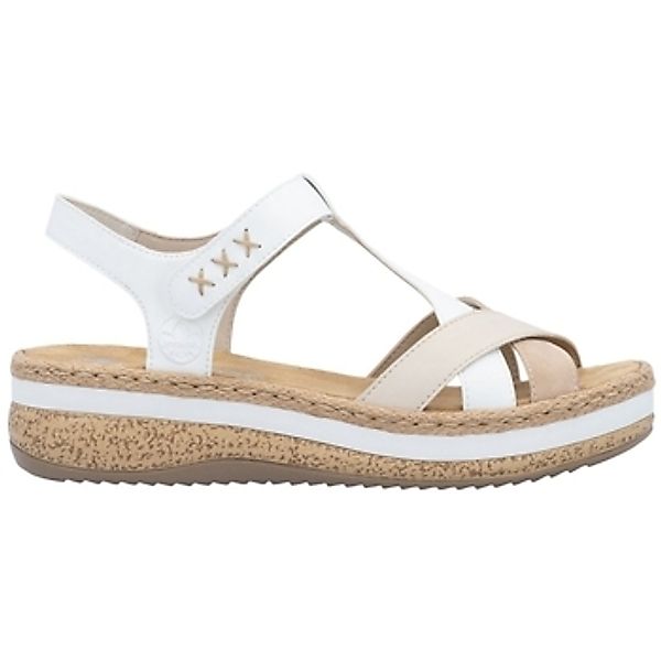 Rieker  Sandalen V0919 80-blanc combiné Blanc günstig online kaufen