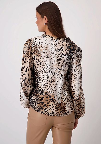 Monari Schlupfbluse, mit allover Animalprint günstig online kaufen