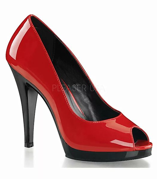 Peeptoes FLAIR-474 - Rot (Schuhgröße: EUR 38) günstig online kaufen