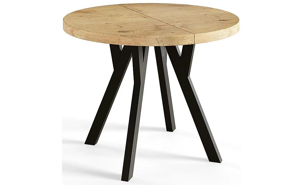 Esstisch ausziehbar Ove ¦ braun Ø: 100 Tische > Esstische > Esstische rund günstig online kaufen